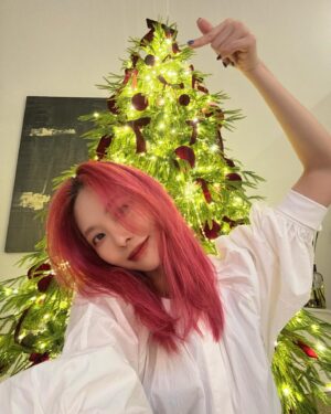 Wang Feifei Instagram - Merry Christmas🎄