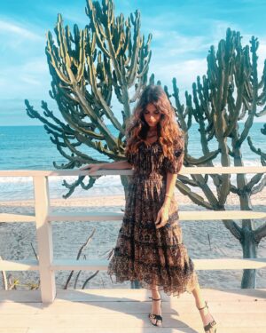 Weronika Rosati Instagram - On my birthday I'm posting some beautiful memories from places in Los Angeles that are now devastated or affected by the raging wildfires 💔 Hell of a birthday. Please keep safe and sending prayers to all those who suffered through those fires unimaginable losses🙏🏼