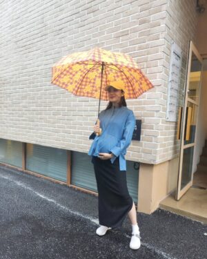 Woo Hye-rim Instagram - 더 늦기 전에 올리는 마지막 만삭 사진🙂💓 #새로운시작