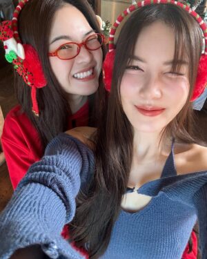 Worranit Thawornwong Instagram - Besties make every season brighter. ✨🫶🏻
❤️💚❤️💚❤️💚

#AtticoCucinaItaliana
#AtticobyRadissonPlaza 
#BangkokRooftop #RooftopDining
#GOATHUBPR