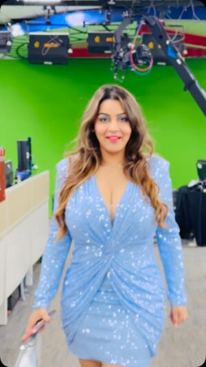 Yamini Malhotra Instagram - Interviews are on 🩵 So much to share from inside the house
.
#interview #media #yamini #yaminimalhotra #bb18 #bigboss18 
#bigboss #bigbosshindi
