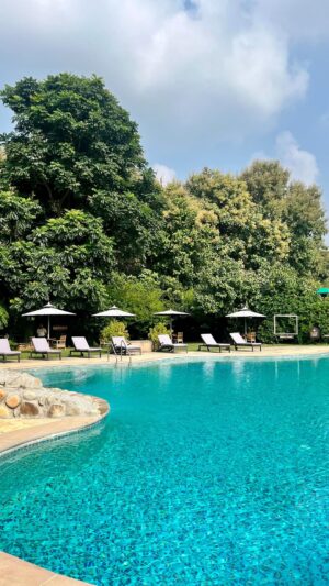 Yashaswinee Raje Singh Instagram - nearly forgot to share with you the most wholesome trip - and lord knows there were many - of my year. can’t thank the spectacular team at @aahanaresort enough for this experience. 
 
P.S. - this is your sign to book that trip with your sisters. 💕