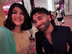 Yastika Bhatia Instagram - What a magical evening ✨😄 

#anantradhikawedding

Hair: @manemaniac_