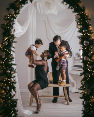 Yolanda Tati Instagram - Made in Heaven, Designed in my Dreams ❤️✨

Last picture is the definition of Love & Happiness!!! My Family is my HOME!!! It’s our 1st Christmas as a family of 4… And I’m in LOVE with this Photos!!!! Postcards of MY LIFE!!!! 🕊️🙏🏾🎞️ - Thank you @andrezanunesfotografa for capturing this beautiful frames & memories of my biggest treasure and fortune: Momma & her 3 Boys!!!! 🥹 PROUD, PROUD!!!

NOW: Alexa Play Michael Bublé, but not the Christmas ones yet… Take it easy… We’re just getting started 🪄😁🎶 HUAHAHAHAH

#TheTatiTurco #MoambaComPizza
#Family #Shoot #YolaLovesMarco
