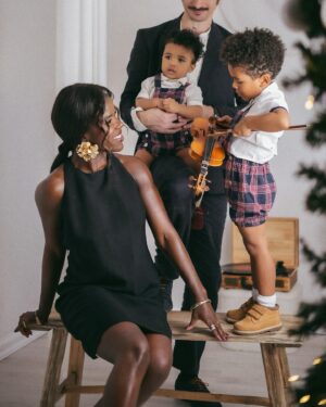 Yolanda Tati Instagram - Made in Heaven, Designed in my Dreams ❤️✨

Last picture is the definition of Love & Happiness!!! My Family is my HOME!!! It’s our 1st Christmas as a family of 4… And I’m in LOVE with this Photos!!!! Postcards of MY LIFE!!!! 🕊️🙏🏾🎞️ - Thank you @andrezanunesfotografa for capturing this beautiful frames & memories of my biggest treasure and fortune: Momma & her 3 Boys!!!! 🥹 PROUD, PROUD!!!

NOW: Alexa Play Michael Bublé, but not the Christmas ones yet… Take it easy… We’re just getting started 🪄😁🎶 HUAHAHAHAH

#TheTatiTurco #MoambaComPizza
#Family #Shoot #YolaLovesMarco