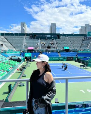 Yoon Bo-mi Instagram - 🎾2024코리아오픈테니스🎾

믓찌다..👍
날씨너무좋다☁️🌤️