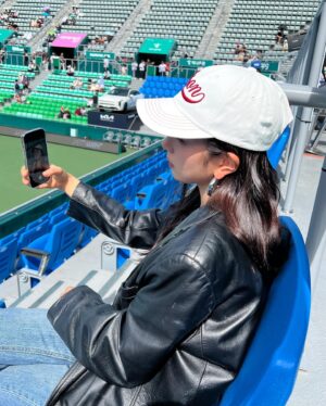 Yoon Bo-mi Instagram - 🎾2024코리아오픈테니스🎾

믓찌다..👍
날씨너무좋다☁️🌤️