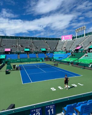 Yoon Bo-mi Instagram - 🎾2024코리아오픈테니스🎾

믓찌다..👍
날씨너무좋다☁️🌤️
