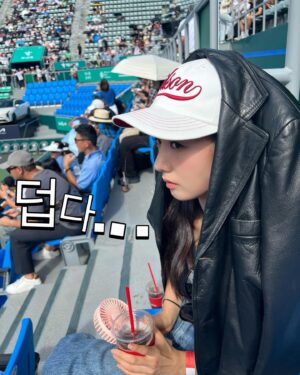 Yoon Bo-mi Instagram - 🎾2024코리아오픈테니스🎾

믓찌다..👍
날씨너무좋다☁️🌤️