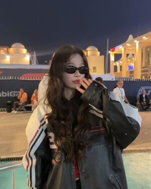 Yu Shuxin Instagram - @visitabudhabi  happy ^ ^ 🏎️#InAbuDhabi