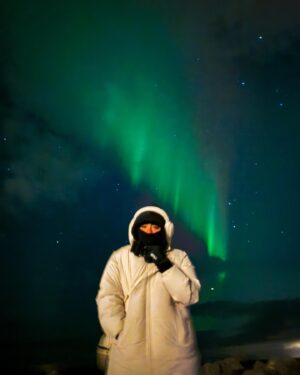 Yuri Vargas Instagram - Auroras Boreales 🌌🇮🇸♥️ De las sensaciones más hermosas que he sentido en mi vida. #Iceland #Islandia #reykjavik 🙏