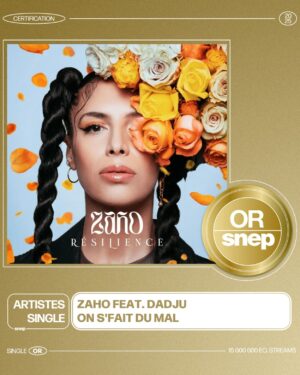 Zaho Instagram - Le titre « On s’fait du mal » de Zaho feat. Dadju est certifié Single Or ! 📀 

15 000 000 équivalents streams 🎧 

Bravo ! 👏