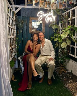 Zashia Monique Santiago Instagram - “Will you continue to do this life with me?”🥹

Dress: @fashionnova 
•
Last night was a dream. Never in a million years I thought that “healthy and happy” was in the cards for me. But here we are 🌹happy, healthy, and in love. 

Fun fact: we eloped at the beginning of the year but promised each other that we would still have a surprise proposal and wedding. Because we deserve it, dang it. Even with the photographer bailing it was a night we will never forget. Stay tuned for more of how Tay surprised me 🥹 

I love you in every lifetime 

Thank you to everyone that made this night possible, including my best friend @kattya_heredia who had to lie through her teeth because I am not easily fooled 🤣 more photos/videos coming soon