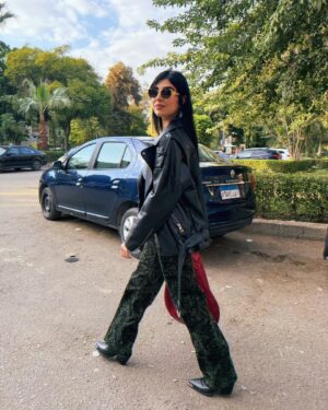 Zeina Makki Instagram - Quick stop in Cairo. ♥️