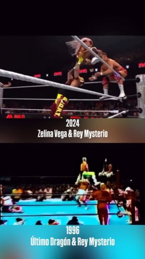 Zelina Vega Instagram - Very cool moment. IYKYK.🔥🔥🔥 @zelinavegawwe X @619iamlucha 

#DHLucha #ReyMisterioJr #ReyMysterioJr #ReyMysterio #ZelinaVega #LWO #Legend #MexicanWrestling #LuchaLibre #WWE #Wrestling #ProWrestling #Puroresu #JapaneseWrestling #マスク #WWEHOF #WWE #WAR #プロレス #LuchaLibreAAA #Luchador #UltimoDragon #Reels #reelsinstagram