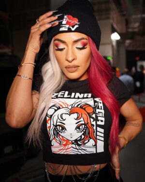 Zelina Vega Instagram - We bout to make history again! Future 1st ever WWE Women’s Intercontinental Champion ❤️🤍