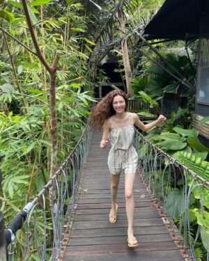 Zhong Chuxi Instagram - Vacation in Bali🐛🌳🌿
