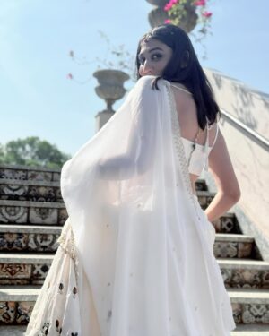 netri nisarg trivedi Instagram - 🦢
For AT wedding 
Styled by: @stylebydevang 
Pc  @musicwaala