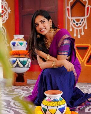 sai Dhanya Instagram - Happy pongal ✨❤️