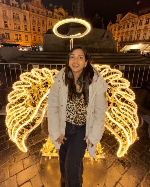 sai Dhanya Instagram - Prague la oru nal✨

 #prague #travel #solo #travelblogger  #europe