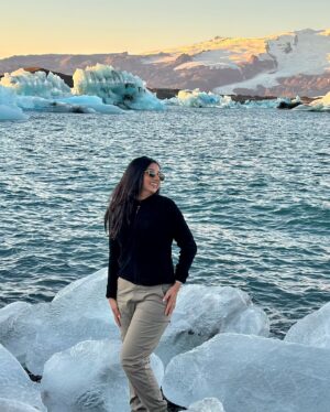 sai Dhanya Instagram - Diamond beach ❤️ eyes on iceland ✨

#iceland #ice #diamondbeach #iceskating #diamondbeach