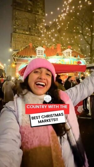 Aakansha Monga Instagram - Did I win the challenge?! 🎄❄️❤️

Germany has to be the country with the BEST Christmas markets in the world and for good reason. These beautiful mesmerising markets literally make you feel like you’ve been transported inside a Christmas movie wonderland!✨

As always I found the cheapest flights on Skyscanner by using the “flexible dates” feature. IT ALWAYS WORKS & then I flew straight to Germany.

Some of the best Christmas markets that you must visit during the holiday season are -
Nuremberg Christkindlesmarkt - the iconic & most famous market famous for its wooden nutcrackers as well as *lebkuchen &* mulled wine

Dresdner Striezelmarkt- The first genuine Christmas market since 1434 with over 200 stalls, a ferris wheel and beautiful lights

I personally went to the Bremen Chirstmas Market this time!

So do you think I won this challenge? 😛

[TravelAMore, Germany, Christmas Markets, Holiday Season, Winter Wonderland, Travel Diaries, Santa, German Christmas]