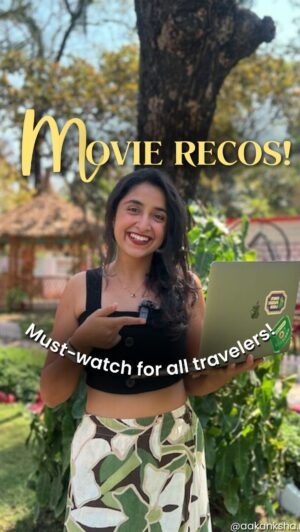 Aakansha Monga Instagram - What would your top recommendation be? 

[Travel, travel movies, trending reels, movies, movie recommendations, traveling movies, travelers]