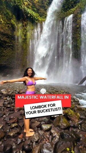 Aakansha Monga Instagram - INDONESIA IS MAGICAL 😍

As a self-proclaimed pro waterfall chaser, this is hands-down one of the most majestic and mesmerizing waterfalls I’ve EVER experienced!!! 

📍THIS is the Tiu Kelep waterfalls in Lombok, Indonesia. Yes, there is more to Indonesia beyond Bali.

It’s literally a tucked-away paradise straight out of a dream with tall, milky waters cascading into turquoise pools!✨

The hike to reach the falls is fairly easy but it does have a lots of steps to give give your legs a nice workout hehe

Big thanks to @authenticrinjani for bringing me here!❤️ They’re the real MVPs - super hospitable and they took all the necessary safety measures for the entire time! I also did the Persingan trek with them only - Love them, highly recommend you to book with them too incase you go!

Spending the past month here in Lombok, I have to say that Lombok beats Bali any day. It has the rawness of Indonesia and you can truly skip the crowds and explore the most amazing waterfalls here 🏝️🌺

So SHARE this with your Bali gang and go here instead!

[TravelAMore, Lombok, Indonesia, Bali, Tie Kelep Waterfalls, waterfall hunting, adventure, places to visit, Indonesia suggestions, Travel tips, Travel diaries]