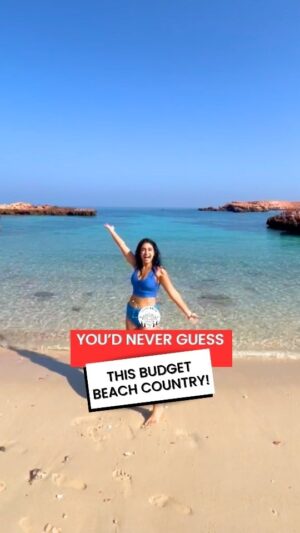 Aakansha Monga Instagram - Can you believe this to be Oman??!!🏝

Even though this middle-eastern country is known to be a hot dessert it lies at the edge, giving it a vast coastline with truly beautiful beaches and islands, especially around Muscat!! You should definitely add Bandar Khayran and the Daymaniyat Islands to your list.

Pristine white sands and gentle turquoise blue waters are not the only special thing about this place.. the marine life here is so rich that you can find endangered sea turtles, dolphins, untouched coral reefs, morray eals, sting rays, zebra sharks as well as whale sharks!!🪸🐠

It’s one of the best places in the world for scuba diving and snorkelling. Water activities range from ₹1500 and can go up to ₹8000 depending on the activities you club while camping at the bioluminescent beaches is FREE but renting the camping gear can cost around ₹2000 for 2 people.

Some things to remember-
🐢 Turtle hatching season is from May to October so you can witness the hatching but CANNOT camp on the beach at this time!
🦈 Whale sharks migrate here only in the summer season which is August to October.
💙 Best time to experience bioluminescence is from Feb to March