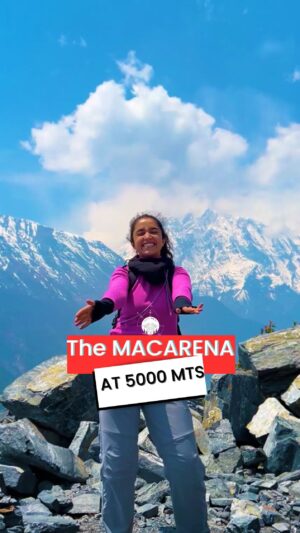 Aakansha Monga Instagram - Did you see the LAST VIEW😭😱😍

This is the highest I’ve ever been, Tilicho lake frozen behind me in the last frame LITERALLY took my breath away. Thank you @encampadventures for pushing me to discover new limits!

And what better backdrop than THIS?! with lush green forests, tranquil waterfalls and snowy mountains - Nepal has my ❤️!

I took little dance breaks while hiking the Annapurna circuit trek region which is one of the highest trekking routes in the world.

Noww before you hit the trails, here are some trekking tips that you must make sure to follow: 

👣 Take it slow: Pace yourself and acclimatize to the altitude as you ascend to higher elevations. 

🗺️ Plan well: Pack light but carry essentials like a first aid kit, extra layers of clothing, and snacks to keep your energy levels up.

⛰️ Stay hydrated: The altitude can be demanding, so make sure to drink plenty of water and stay hydrated.

🌞 Sun protection: Don’t forget to apply sunscreen to protect yourself from the sun’s rays at higher altitudes.

And when it comes to this lovely Makarena  transition trust me, it’s a classic song that never fails to bring joy! It’s sooo easy and fun - SO TRY & CREATE IT on your next hike!!! <3 

Noww go share this with your friends and make one with them soon! 

[ TravelAmore, Travel reels, Transition, Transition ideas, Travel transition, Travel ideas, Transitions 2024, Trending transitions ]