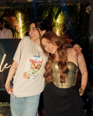 Aaliyah Kashyap Instagram - best night ever 🪩🕺