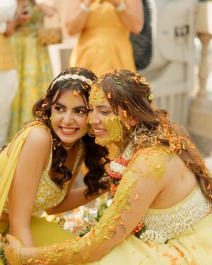 Aaliyah Kashyap Instagram - Some more moments from our Haldi 🌼
