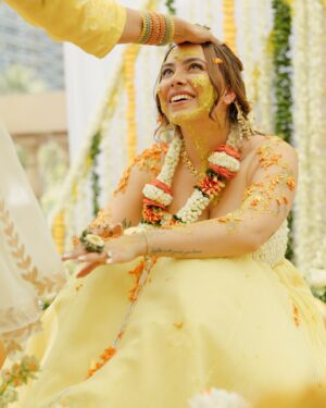 Aaliyah Kashyap Instagram - Some more moments from our Haldi 🌼