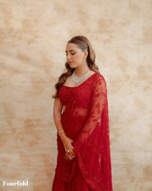 Aaliyah Kashyap Instagram - a dreamy day 2 ❤️

📷- @fourfoldpictures 
Outfit - @arpitamehtaofficial 
Jewels- @mahesh_notandass @vandalsworld_unofficial 
Footwear - @aprajitatoorofficial 
Styled by- @sheefajgilani 
Assisted by- @shriyaamahajann @eshawadhwa_ @niyoshi.jain
HMU- @shradhaluthra 
Wedding planner & decor- @theserendipitycoindia