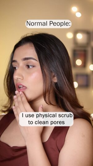 Aashi Adani Instagram - Over acting ka paisa kato but don’t do this to your skin 😂 These can do more harm than good to your skin so be mindful of these. Which of these did you follow?