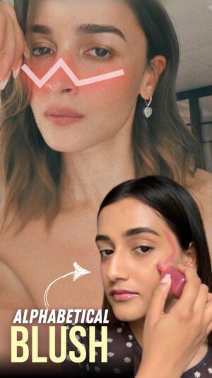Aashi Adani Instagram - Celebrity blush techniques that you need to try out! 🥰 which one would you try? 🌟