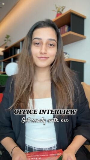 Aashi Adani Instagram - Beauty in unexpected areas - Ep.05 
Getting ready in a library prepping for my interview! ✨ Send this to someone who needs it 🥰