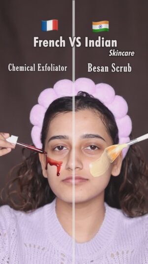 Aashi Adani Instagram - French skincare v/s Indian skincare 🤯 what’s your pick?