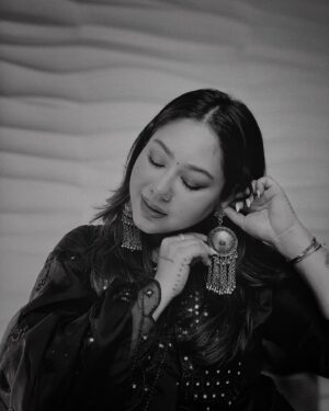 Aditi Shrestha Instagram - Pooh bani Pooja 🖤 @myntra kurti   suit set haul dekha kya? watch it before everything gets sold out soon🫶🏼