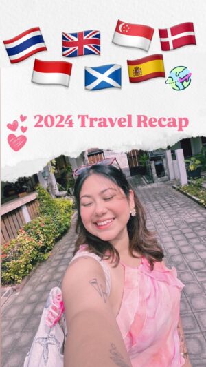 Aditi Shrestha Instagram - explored more than just places ✈️ 2024 travel recap ✨