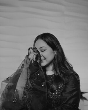 Aditi Shrestha Instagram - Pooh bani Pooja 🖤 @myntra kurti   suit set haul dekha kya? watch it before everything gets sold out soon🫶🏼