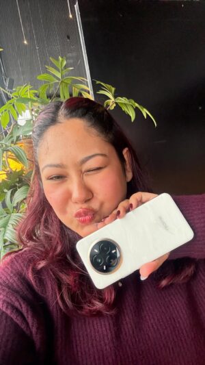 Aditi Shrestha Instagram - Redefining elegance and innovation! ✨🐚 RealMe 14 Pro  is setting new benchmarks with its unique pearl design, cold-sensitive color-changing tech, periscope camera, and the industry-first MagicGlow triple flash📱powerhouse Snapdragon 7s Gen 2 make this a true flagship masterpiece 🧜‍♀️ 

I got the opportunity to make content with it all over Denmark 🇩🇰 & I can’t wait to show you more🥹
@realmeglobal  @realmeindia 
Launching soon 🚀 #Realme14ProSeries #DayInMyLife #MiniVlog