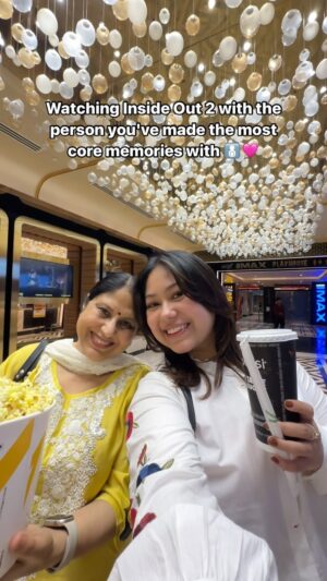 Aditi Shrestha Instagram - felt like Inside Out 2 was more for adults than kids in a really good way! i've never seen an animated movie deconstruct and explain complex human emotions- anxiety, envy, embarrassment & nostalgia as we grow up so well! the concept of 'core memories' and the fact that you need to feel every emotion in order to have a true sense of self ✨ I CAN GO ON N & ON 🥹
A few months ago I played the OG Inside Out for mom on OTT and she loveeeeed it, and i thought watching part 2 with her will be perfection, it so was🩵 here's to ONE movie I'd recommend to EVERYONE 👏🏼
.
.
.
.
@disney @pixar #insideout2 #corememories
[ Disney, Pixar, Inside Out, Inside Out 2, Riley, Movie, Review, QuirkyMiss, Movies, Entertainment, Anxiety, Joy, Emotions ]