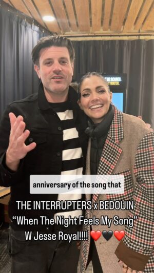 Aimee Interrupter Instagram - We love the Interrupters and Aimee immensely. We love their music. We love them as people. Aimee’s voice is so so incredible. Aimee also has a heart of gold ❤️ and there’s nothing we like better than getting her to reluctantly “improv” some social media lol. If you can’t tell she LOVES it. Btw the 20th anniversary of “When The Night Feels My Song” is out today with @theinterrupters & @jesseroyal1 streaming on all your favourite platforms and available in a limited edition 7” vinyl!!! Link in bio.