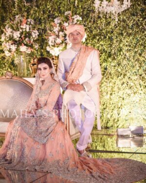 Aisha Uqbah Malik Instagram - Thank you @voguehouseofevents for giving us our dream wedding... you left no stone unturned and outdid our expectations! Thank you MAMA for designing all my outfits!!! Thank you @sophiafatima_photography for being our only official couple shoot photographers. Thank you @mahasphotography for being our only official event photographers!Thank you @sajidwahabofficial for my mayoun and nikkah hair and make up. Thank you @faizas.salon for my amazing mehndi look... lastly A BIG thank you to @rajankhokarofficial for flying in last minute to do my baraat and valima look! @nabila_salon there is NO ONE like you! ❤️❤️❤️ #aishauqbahmalik #ayeshakhan #aishakhan #uqbahmalik #majoruqbah #dreamwedding #wearwhatyouwanttowear #lookthewayyouwanttolook #itisyourday #lessismore #keepitreal #alhumdulillahforeverything ❤️🙏