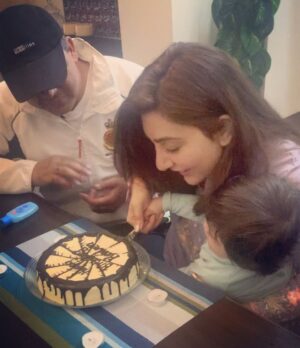 Aisha Uqbah Malik Instagram - No birthday like this one- my first with Mahnoor ❤️❤️❤️🧿🧿🧿