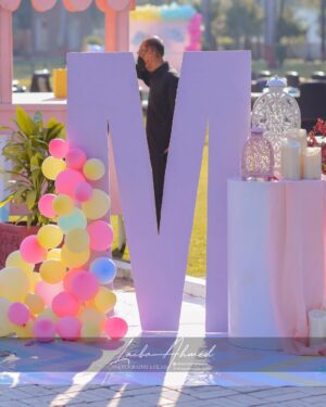 Aisha Uqbah Malik Instagram - #lateasalways -Mahnoors 2nd!!! 🎈🎉
A big thank you to everyone who made this possible! 
Decor by my forever favorite @markyourdayevents  Welcome decor by the amazing @jasmineevents , the most gorgeous twinning outfits from @uzma_afsheen uzz , you know I absolutely love you! The stars of the event undoubtedly were @cravethecaterers & @sweet_affairs_official , the fresh out of the oven delicious mini pizzas were definitely everyone’s favorite and the gorgeousssss cake and cupcakes tasted even better than they looked @saniya_waqar_hassan @asmawaqar123  forever a fan!!! Lastly, @laibaahmedphotography thank you for capturing it all for us ❤️
