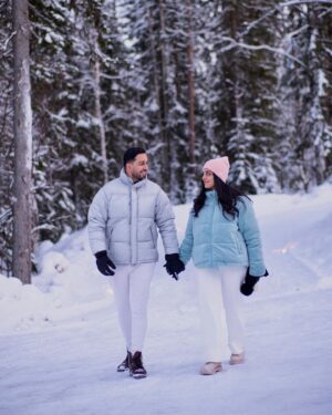 Aisha Zafar Khan Instagram - The best kind of Winter is the one spent with you 🤍