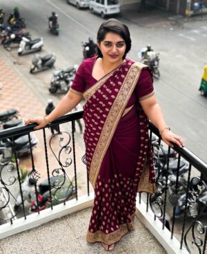 Aishwarya Murali Instagram - Graceful, bold and unapologetically me. In red ❤️
.
.
.
#sareelove #redsaree #sareeoftheday #loveforsaree #sareestyle #red #indiansaree #girlinsaree #shorthairgirl #pixiecut #bengaluru #bangalore