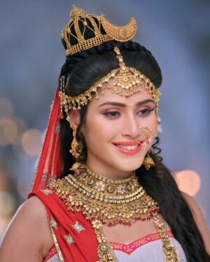 Aishwarya Raj Bhakuni Instagram - Devi Parvati 🔥 
@aishwaryarajbhakuni 
.
.
.
.
#shrimadramayanonsonytv #shrimadramayanonsonysab #ramayan #parvati #explorepage